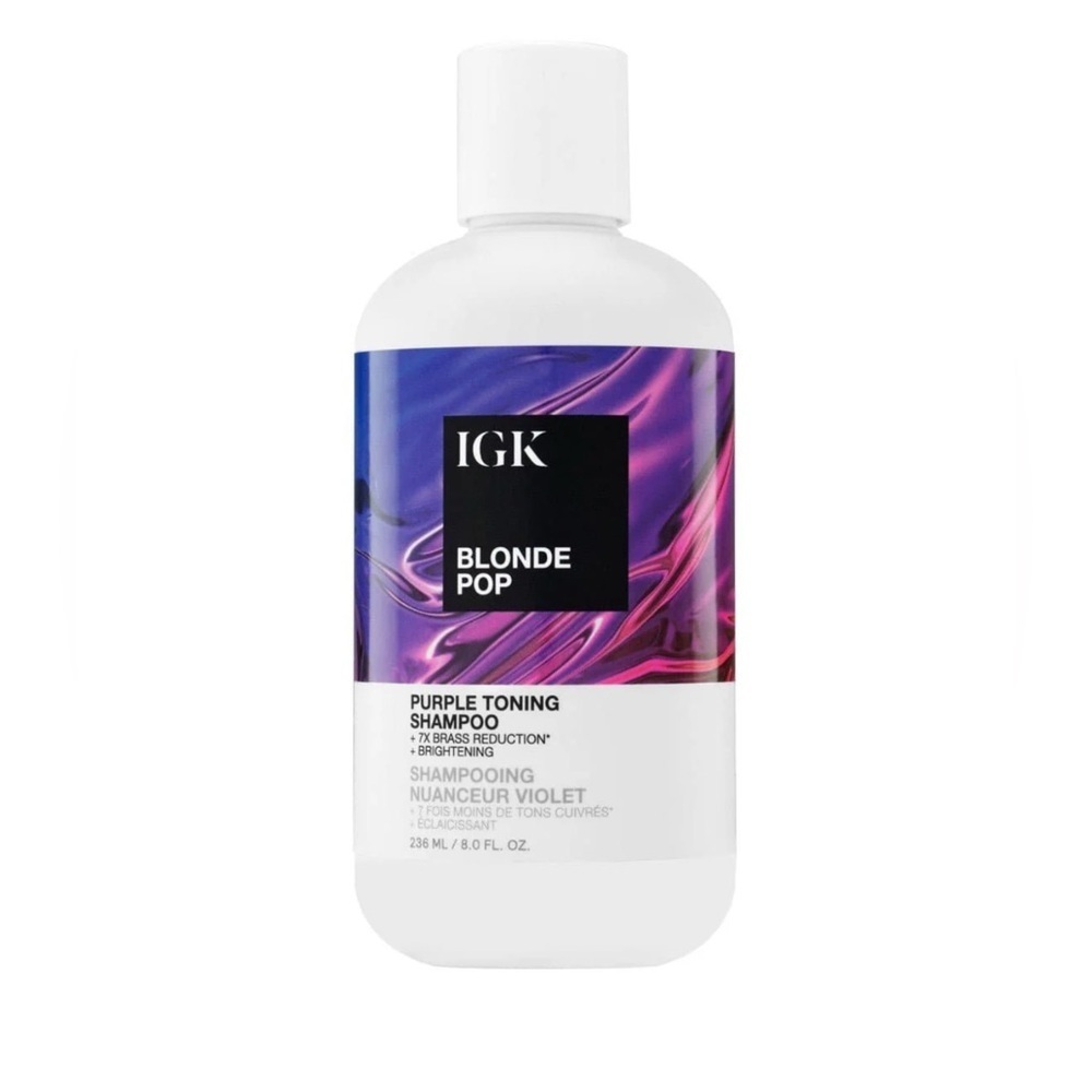 IGK | Blonde Pop Shampoo, 8 fl oz